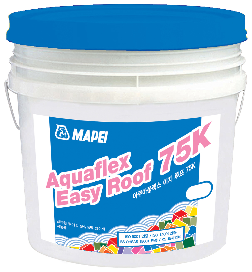 마페이 아쿠아플렉스 이지 루프 75K /1액형 아크릴 탄성방수재  , 방수재 중도 18KG (Aquaflex Easy Roof 75K Gray/Green)